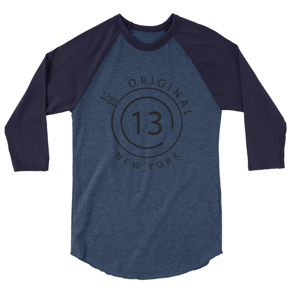 Braves 3/4 sleeve raglan shirt – North GA Ink