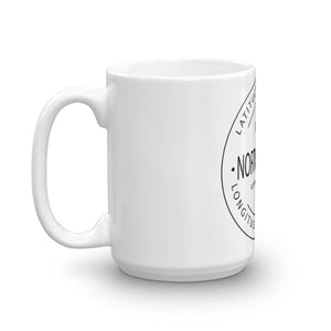 North Dakota - Mug - Latitude & Longitude