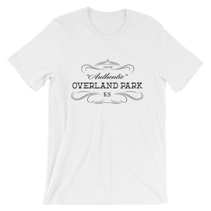 Kansas - Overland Park KS - Short-Sleeve Unisex T-Shirt - "Authentic"