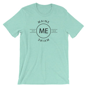 Maine - Short-Sleeve Unisex T-Shirt - Reflections