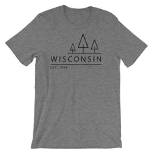 Wisconsin - Short-Sleeve Unisex T-Shirt - Established