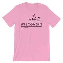 Wisconsin - Short-Sleeve Unisex T-Shirt - Established